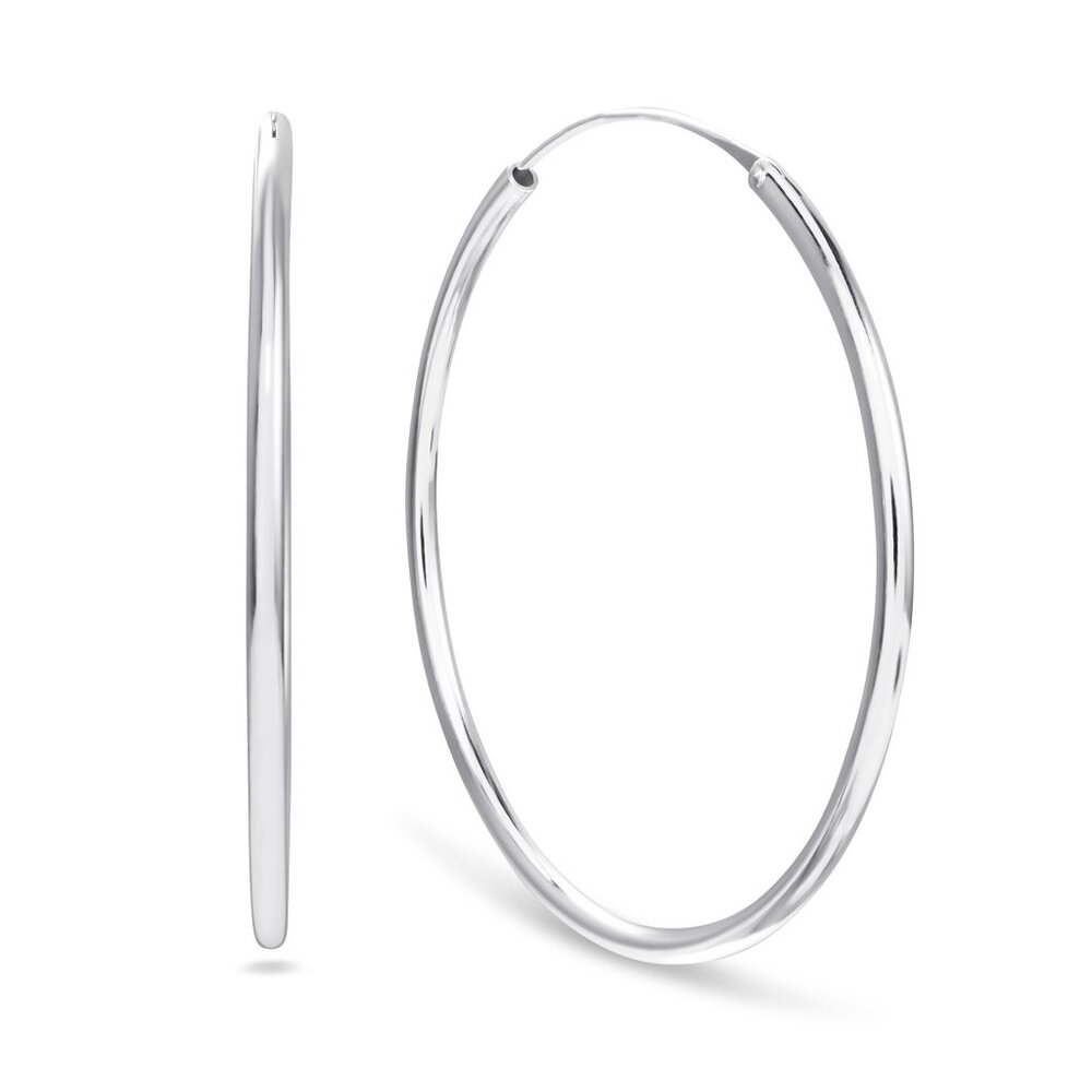 NEW Sterling Silver Hoops